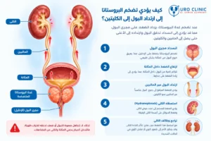 هل تضخم البروستاتا يسبب الفشل الكلوي؟